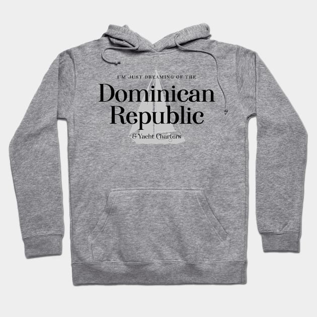 Dominican Republic Yacht Charters Hoodie by BlueTodyArt